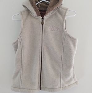 Outback trading company kids hodded vest size S